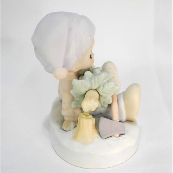 Precious Moments Figurine - Don't Let the Holidays Get You Down - #522112 - Picture 5 of 7